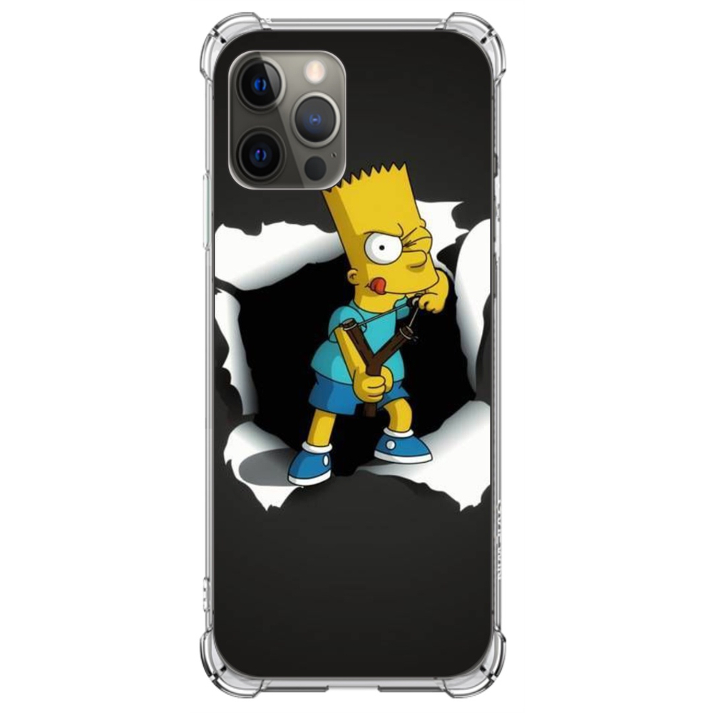 Bart Simpson phone case sad