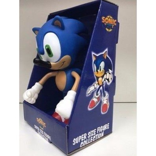 Boneco Sonic Amarelo Grande Super Size 23Cm - Sonic - WebContinental