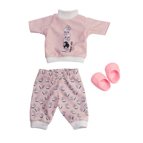 Roupa de Boneca Baby Alive Fio Lurex - Jujulie