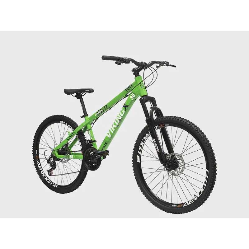 Bike bicicleta aro 26 freeride viking, bike dirt, downhill, wheeling,  urbano, grau, rl, 21 marchas na Americanas Empresas