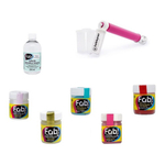 Kit Confeiteiro 5 Pós Fab! + Bombinha + Solução Neutra 270ml