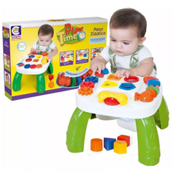 Mesa Didática Infantil Mesinha Atividades Educativa Cotiplas é boa?