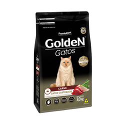Ração Golden para Gatos Adultos Castrados Sabor Carne 3kg é boa?
