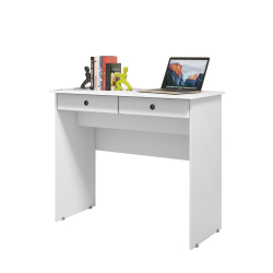 Escrivaninha 02 Gavetas Ej Móveis Branco 4000 Escritório Office é boa?
