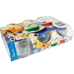 Conjunto de Tigelas Lights Sobremesa 6 peças - Nadir - Transparente Menor preço em Conjunto de Tigelas Lights Sobremesa 6 peças - Nadir - Transparente