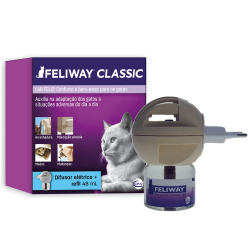 Feliway Classic Difusor Com Refil Ceva 48ml Menor preço em Feliway Classic Difusor Com Refil Ceva 48ml