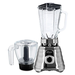 Menor preço em Kit New Osterizer Prata - Liquidificador E Base Processadora Oster - 220v