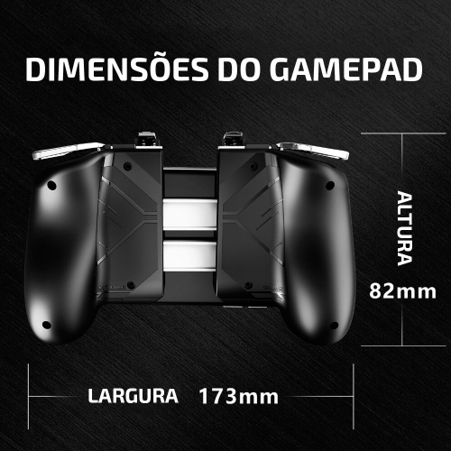 Controle Celular Gamepad Joystick Suporte Jogo Gamer Mobile em Promoção na  Americanas