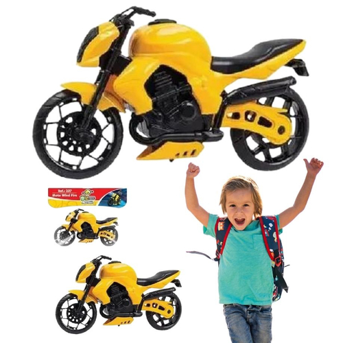 Brinquedo Moto Wind Fire Menino Criança + 3 Anos