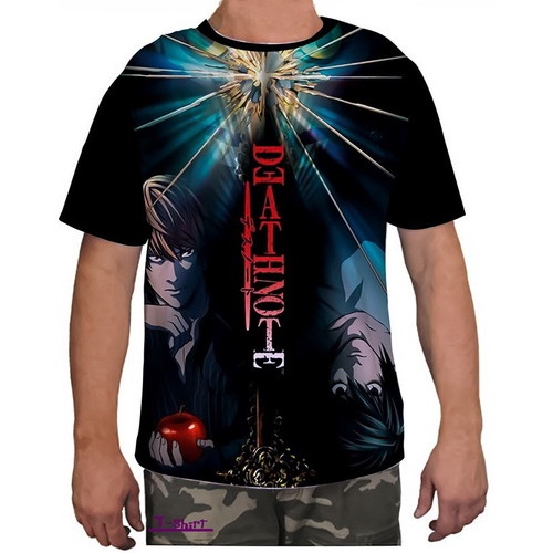 Camiseta Death Note Anime Tamanho 14 em Promoção na Americanas