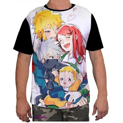 Camiseta Anime Naruto Desenho Camisa Feminina03 em Promoção na Americanas