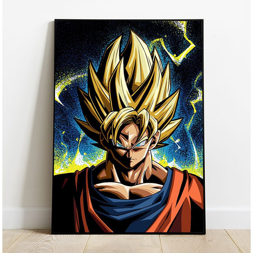 Arte digital para Quadro/Poster - Goku