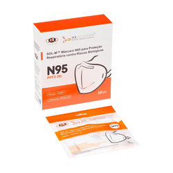 Kit 10 Máscaras N95 Proteção Respiratória Pff2 Anvisa Menor preço em Kit 10 Máscaras N95 Proteção Respiratória Pff2 Anvisa