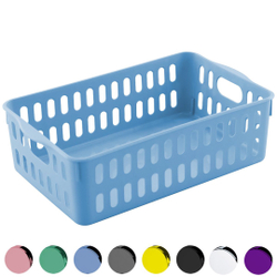 Cesto Organizador Multiuso Pequeno Porta Objetos - Colors Menor preço em Cesto Organizador Multiuso Pequeno Porta Objetos - Colors