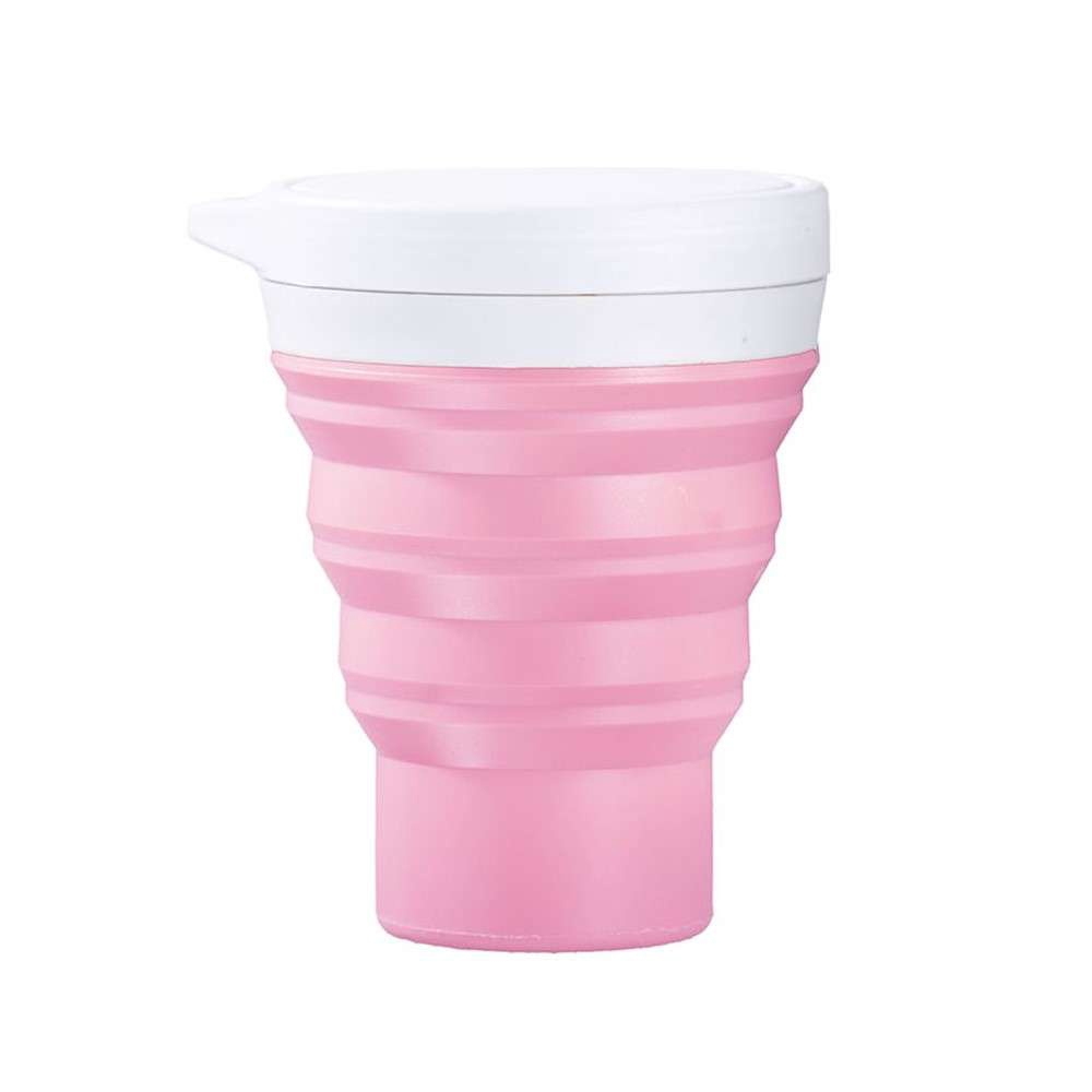 Copo de silicone retrátil menos 1 lixo rosa em Promoção na Americanas