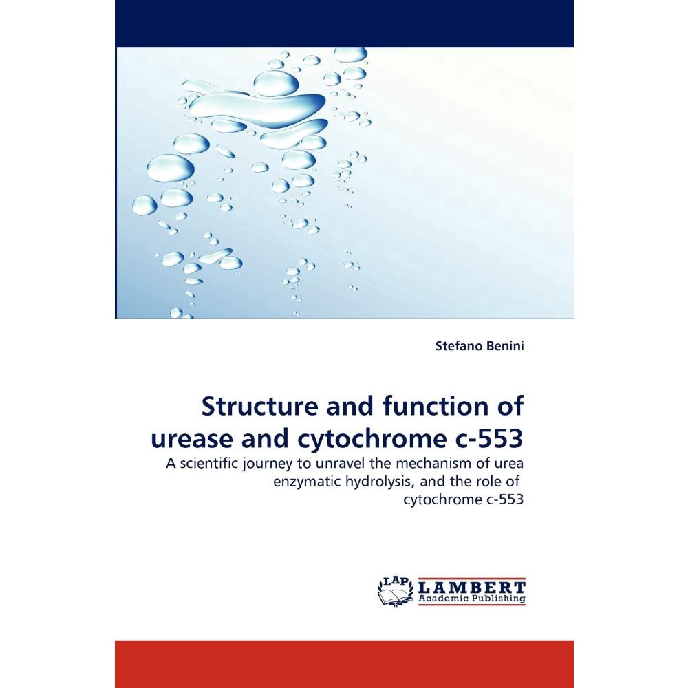 Structure and function of urease and cytochrome c-553 | Submarino