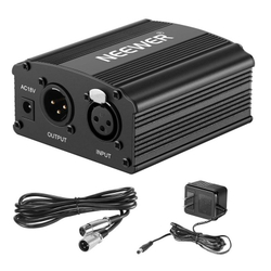 Phantom Power Com Duplo xlr cabo de áudio Ultra-baixo ruído Equipamento de Gravação de Phantom Power para Microfone-C é boa?