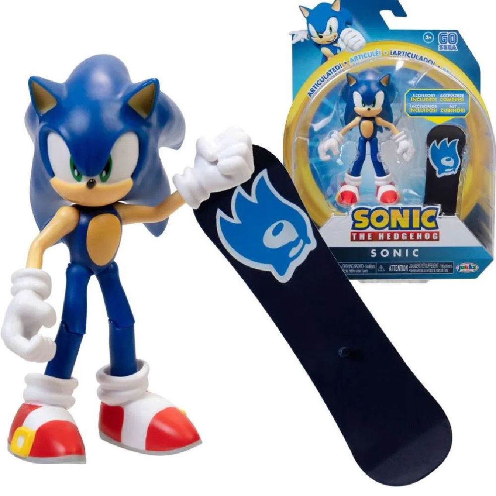 Boneco Sonic Figura de Acao - Metal Sonic - The Hedgehog - F0066-2 START