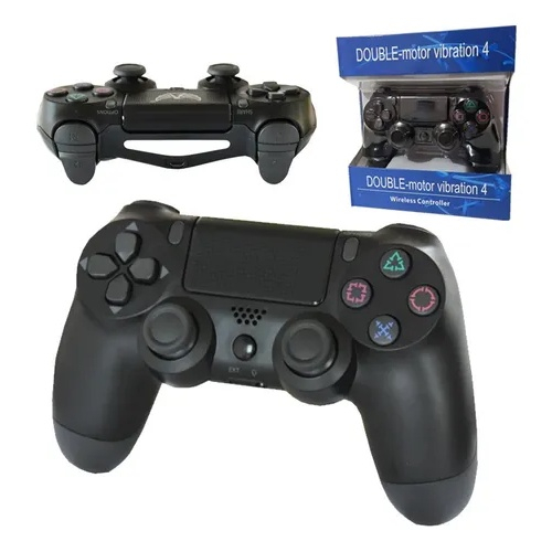 Controle PS4 Sem Fio Original Sony Playstation 4 Dualshock 4 - Preto 