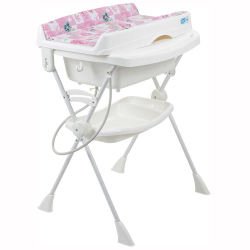 Banheira Splash Peixinhos Rosa com trocador - Burigotto Menor preço em Banheira Splash Peixinhos Rosa com trocador - Burigotto
