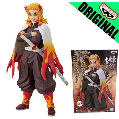 Boneco Demon Slayer Kimetsu no Yaiba Giyu Tomioka Q Posket Bandai Banpresto