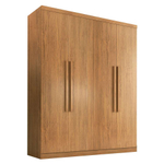 Guarda-Roupa Casal Império 4 pt 3 gv Imbuia