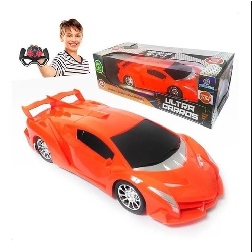 Carrinho Controle Remoto Esportivo Ultra Carros Brinquedo - Polibrinq