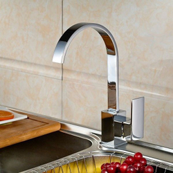 Torneira Misturador Monocomando Cozinha Bica Alta Giratória Crystal - 10095-1 Menor preço em Torneira Misturador Monocomando Cozinha Bica Alta Giratória Crystal - 10095-1