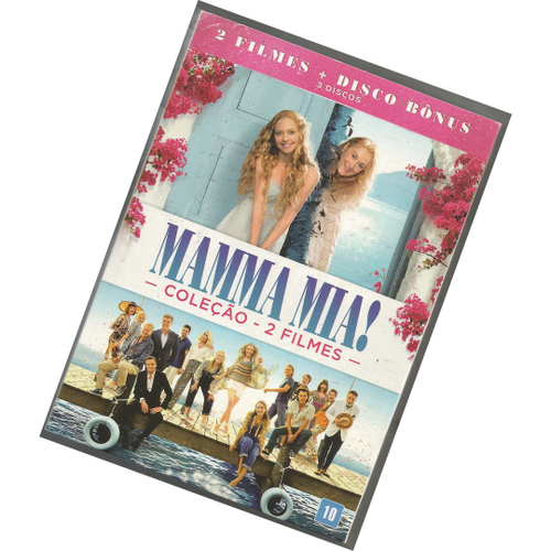 Coleção Mamma Mia Com Meryl Streep 3 Dvds Em Promoção Na Americanas 1126