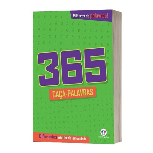 Livro - 365 caça-palavras - Animais em Promoção na Americanas