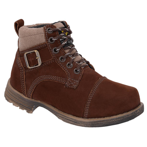 Bota de couro shops infantil masculino