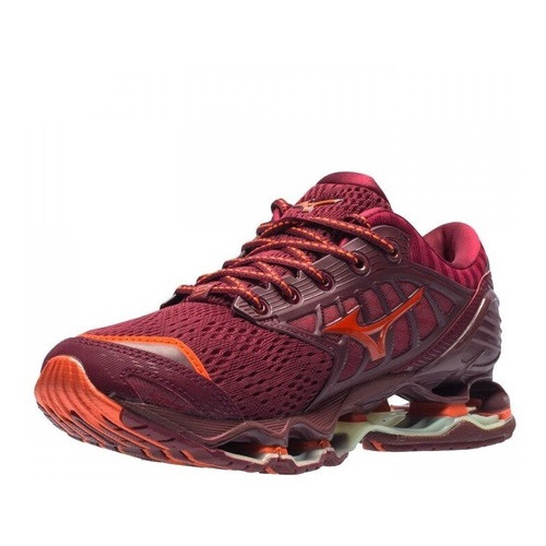 mizuno prophecy 9 vermelho e laranja