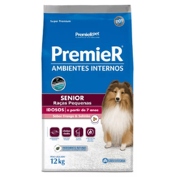 Ração Premier Senior Ambientes Internos para Cães Adultos 7 + Sabor Frango e Salmão - 12KG é boa?