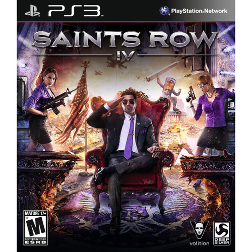 Saints Row IV - Jogo PS3 Midia Fisica | Lojas 99