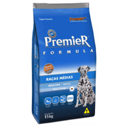 Ração Premier Fórmula para Cães Adultos de Raças Médias Sabor Frango - 15KG é boa?
