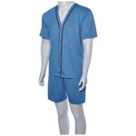 Pijama Masculino Verão Malha Com Botão Formosa 4011 Até 48