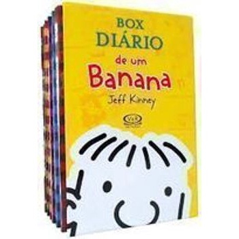 Box Diário de um Banana 5 Volumes