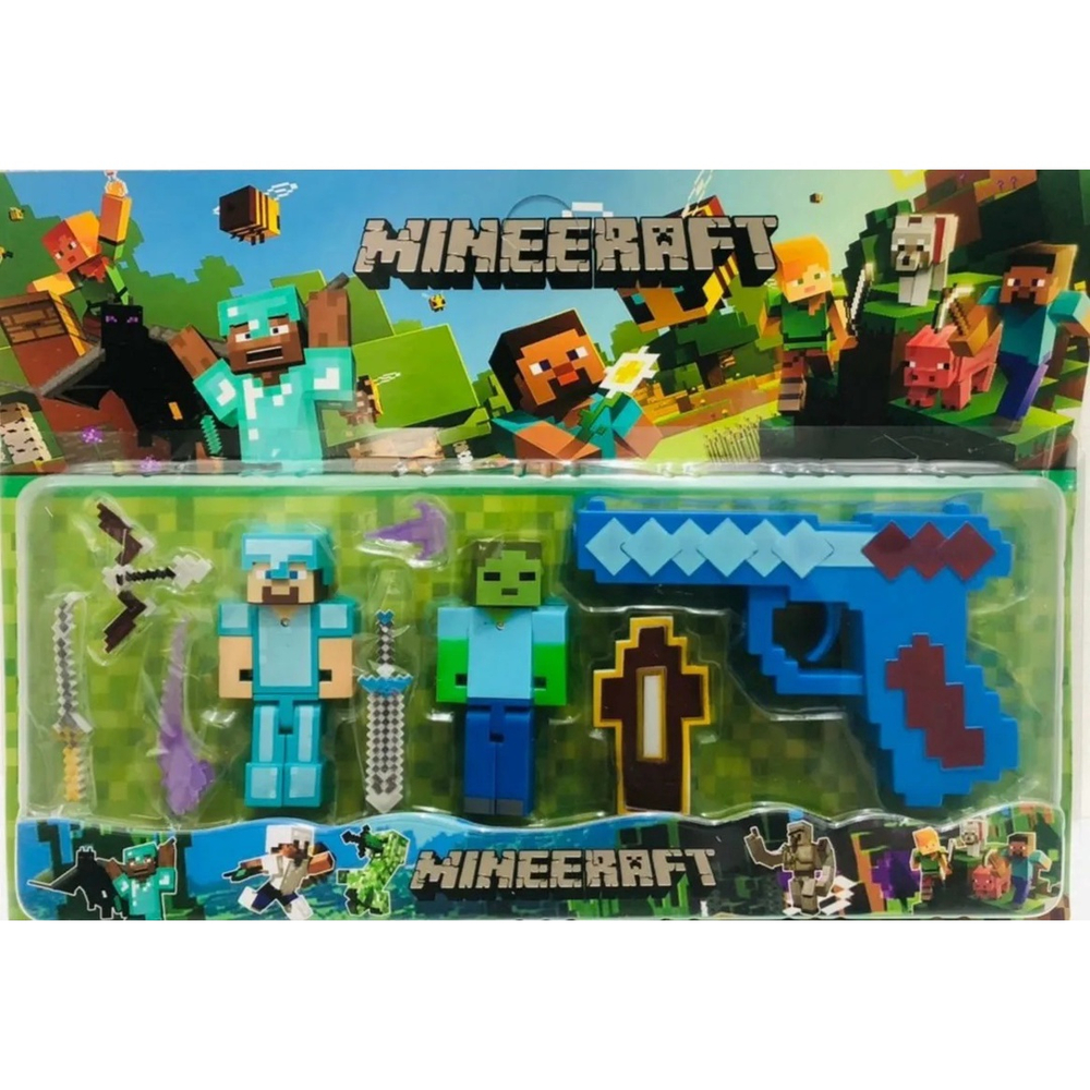 Boneco de papel minecraft imprimir