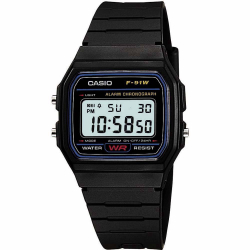 Relógio Masculino Casio Digital Esportivo F-91W-1DG - Preto é boa?