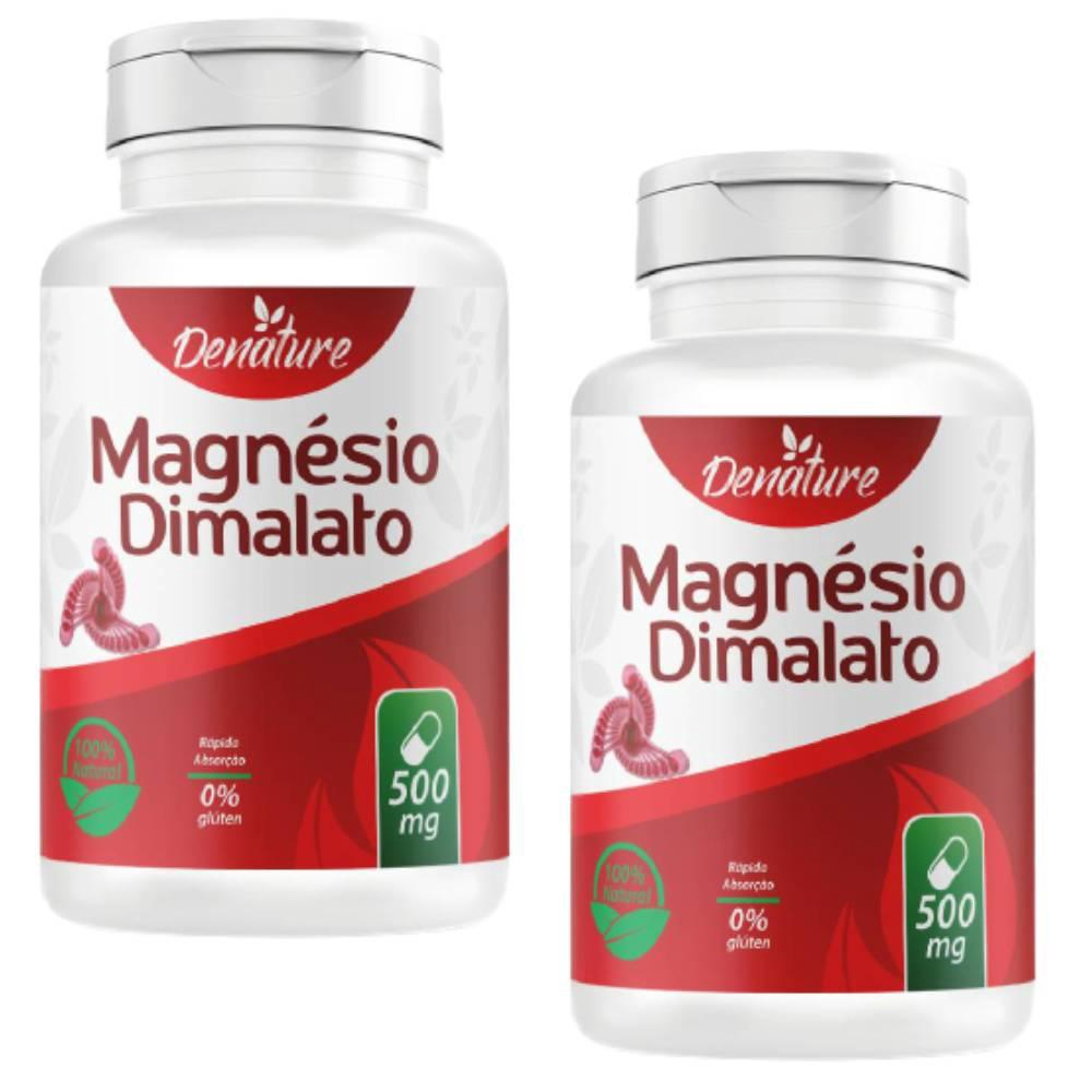 Kit 2X Magnésio Dimalato 260mg 100 Cápsulas - Denature | Submarino