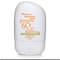 Gel Creme Protetor Facial fps 60/ fpuva 20 é boa?