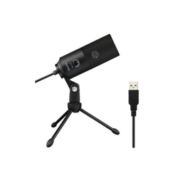 Microfone Condensador Fifine K669 Usb Preto Menor preço em Microfone Condensador Fifine K669 Usb Preto