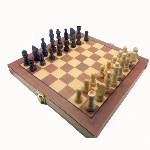 Jogo xadrez oficial tabuleiro em napa 450X450MM na Americanas Empresas