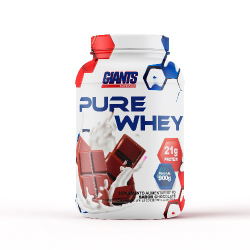 Pure Whey 900g Concentrado E Isolado Protein Giants Nutrition Menor preço em Pure Whey 900g Concentrado E Isolado Protein Giants Nutrition