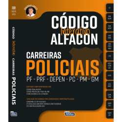 Livro - Código Interativo Alfacon Carreiras Policiais 2021 Menor preço em Livro - Código Interativo Alfacon Carreiras Policiais 2021
