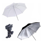 Kit Estudio Sombrinha Difusora / Refletora Para Flash