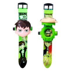 Relógio Digital Ben 10 Com Projetor De Imagens Infantil Menor preço em Relógio Digital Ben 10 Com Projetor De Imagens Infantil