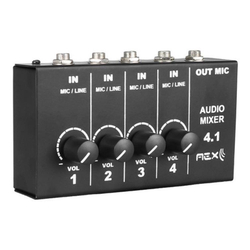 Mini Mesa De Som 4 Canais Audio Mixer 4.1 Aex é boa?