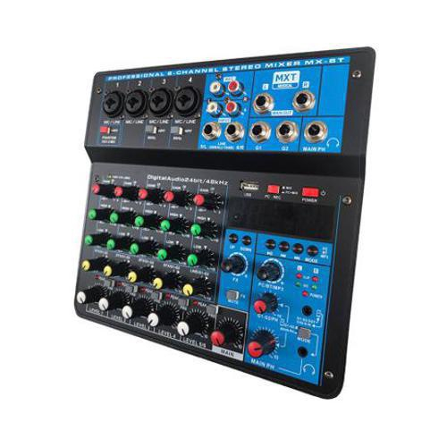 Mixer De Som 6 Canais Studio Link 6 Probass Usb Pc Bluetooth - PRO