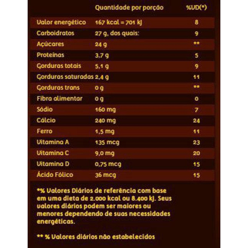 Achocolatado Toddynho 200Ml Caixa Com 20 Unidades